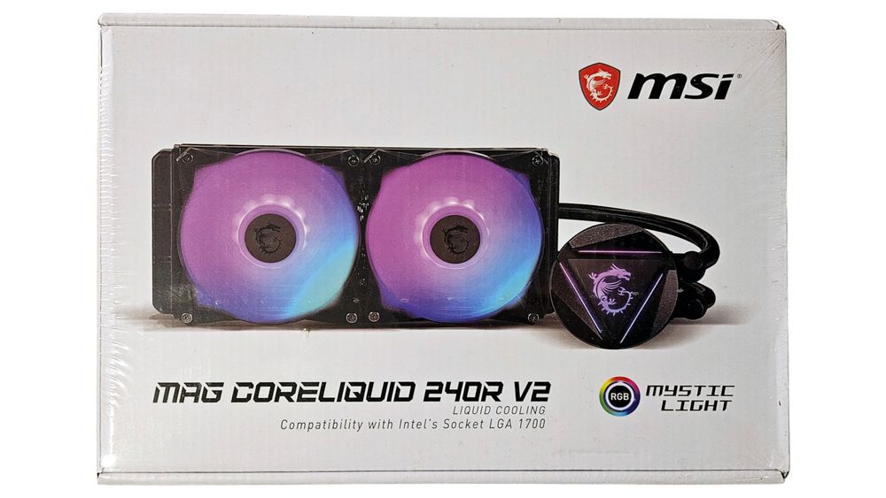 Nowe, Zafoliowane i Piękne Chłodzenie AiO MSI MAG CORELIQUID 240R V2