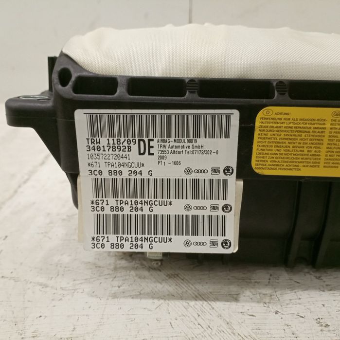 Airbag Passageiro - VOLKSWAGEN Passat CC (357) | 08 - 12