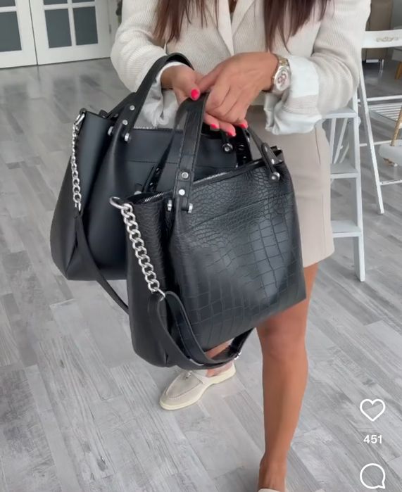 Сумка шопер вмістка