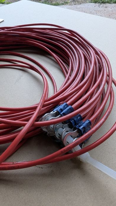 Cabos Elétricos  para inversores , baterias e BMS