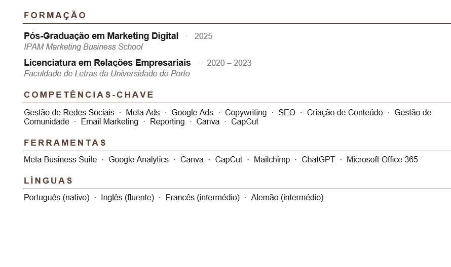 Gestora de Redes Sociais & Meta Ads | 4 anos de experiência