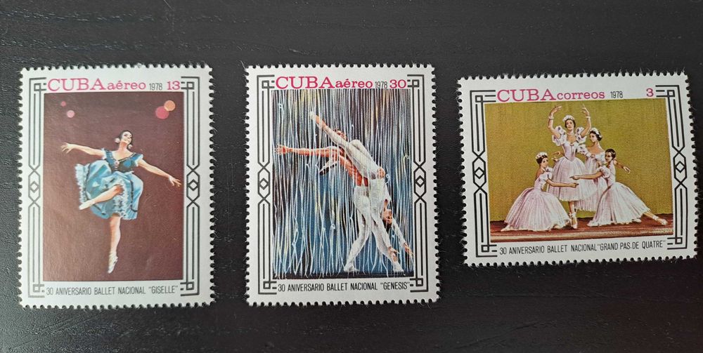 Znaczki Kuby z roku 1978