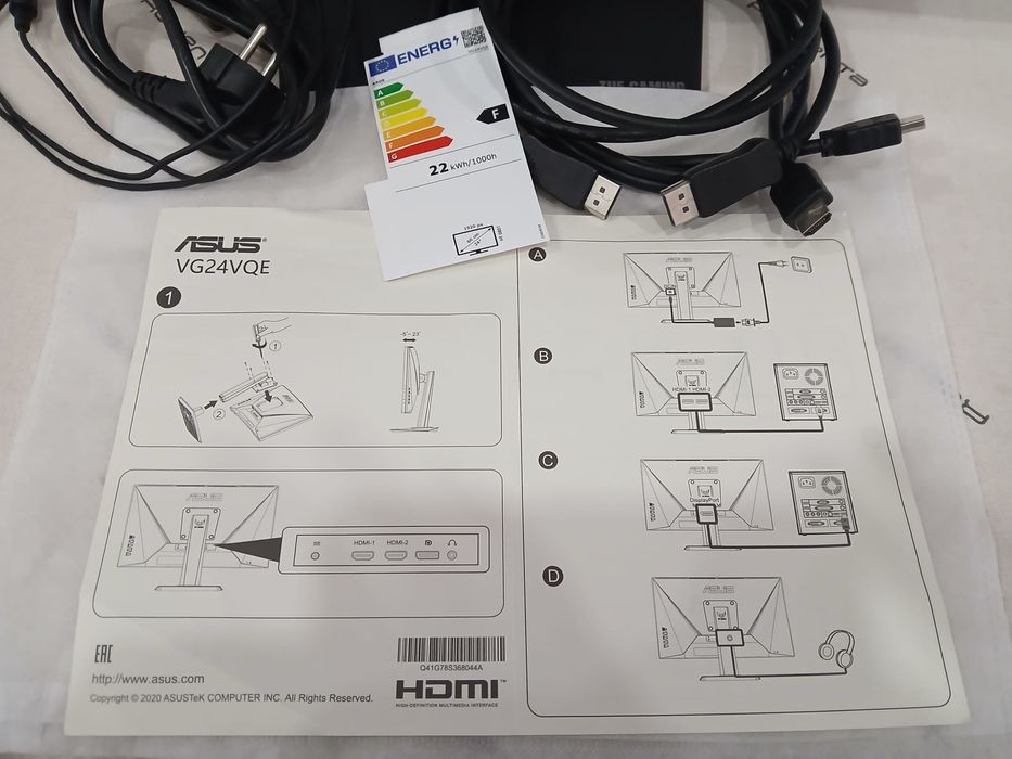 [Vendido] Monitor Gaming - ASUS TUF Gaming VG24 (LER DESCRIÇÃO)