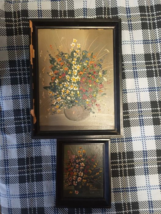 Obrazy kwiaty w wazonie