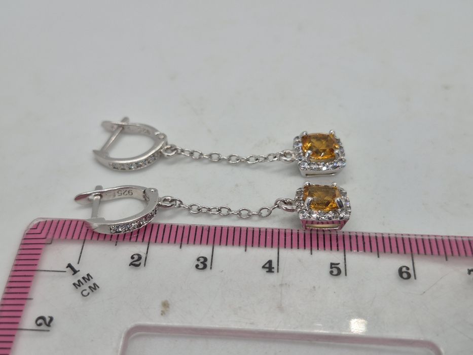 Серебряные серёжки  3.69 грамма