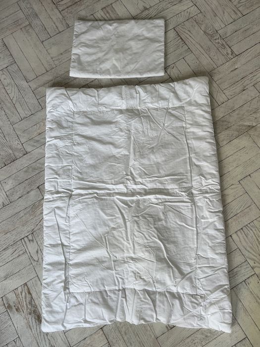 Komplet koldra poduszka do lozeczka dzieciecego 100x75
