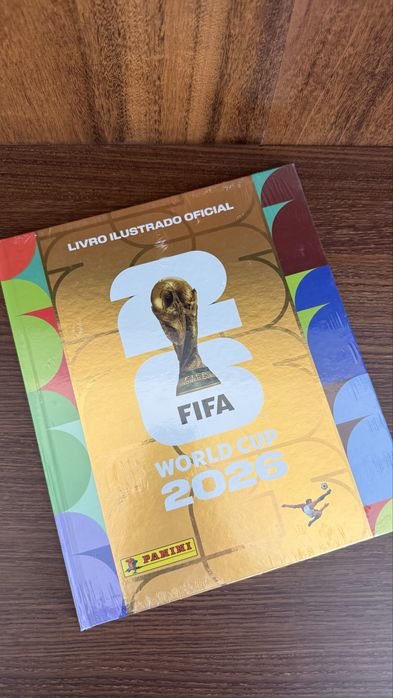Caderneta Mundial 2026 Dourada