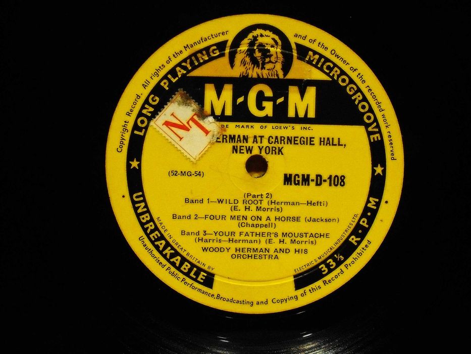 Woody Herman And His Orchestra ‎– Woody Herman At Carnegie Hall, 1953