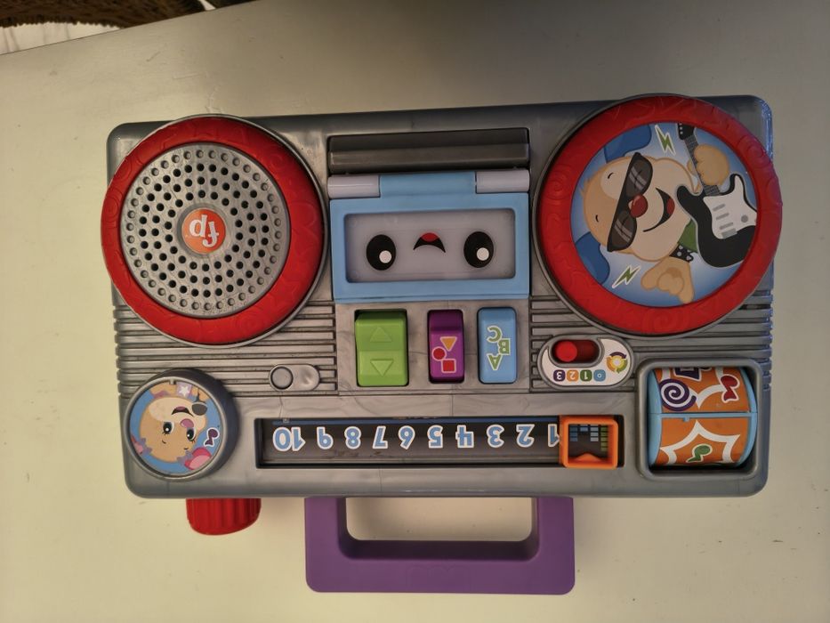 Fisher price Garnuszek na klocuszek sorter radio