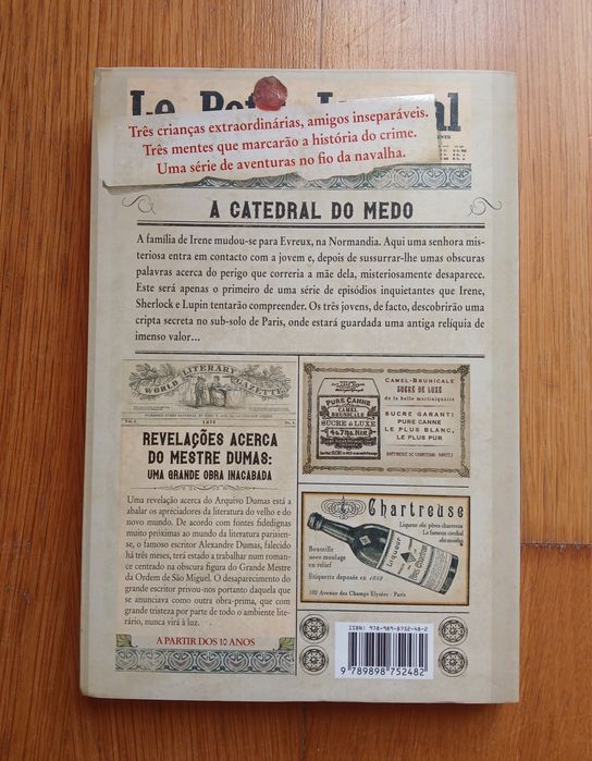 Livro "A Catedral do Medo" - Sherlock, Lupin e Eu Vol.4, Irene Adler