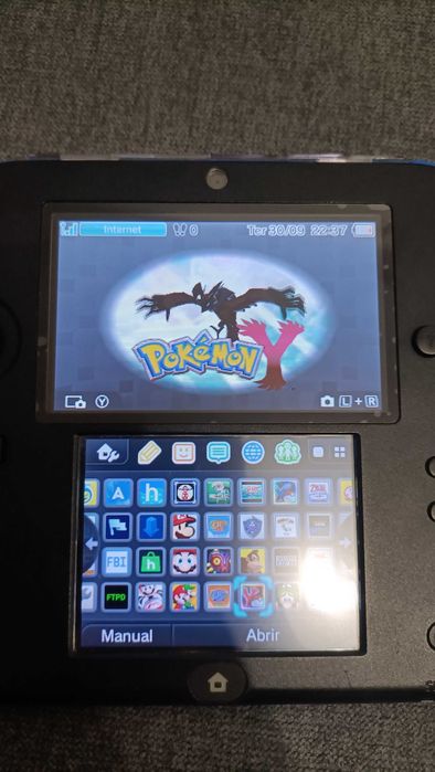 Nintendo 2Ds desbloqueada(ou troco)