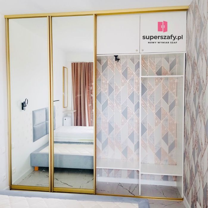 Drzwi przesuwne DO SZAFY/ DO WNĘKI wymiar wys. do 265, szer. 240-260