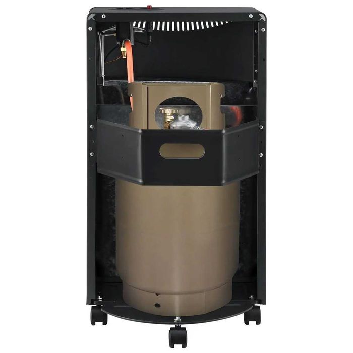 Газовий обігрівач Мобільний портативний вуличний 4,2 кВт GS42US Juskys