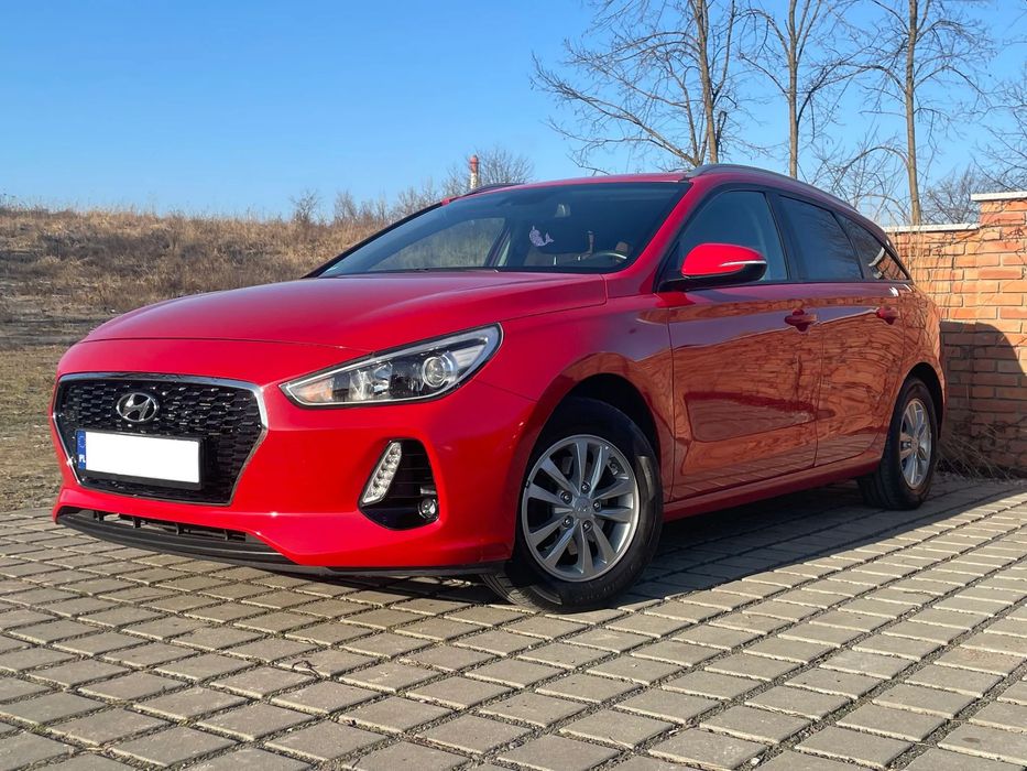 Hyundai I30 1.4 T-GDI 140#Alufelgi#Parktronic#Asystent#Serwisowany#Zarejestrowany