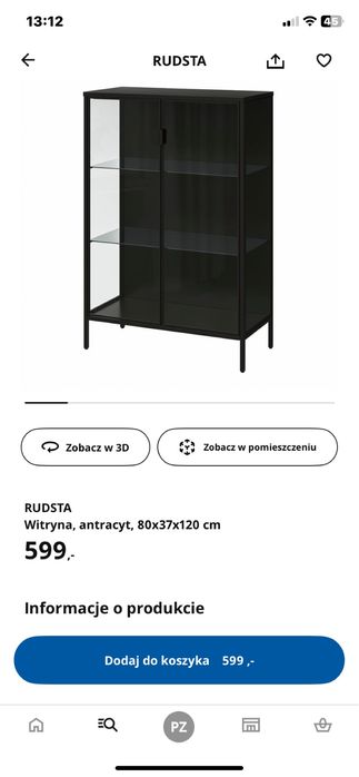 Witryna Ikea Rudsta Gdańsk Żabianka Wejhera Jelitkowo