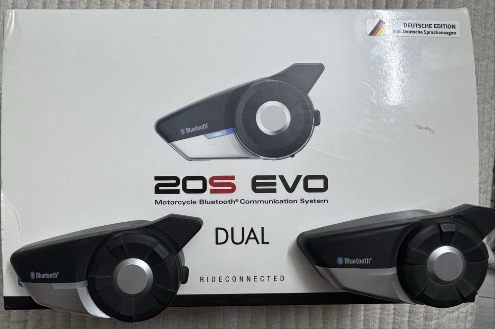 Переговориний прстрій/мотогарнітура Sena 20S Evo Dual