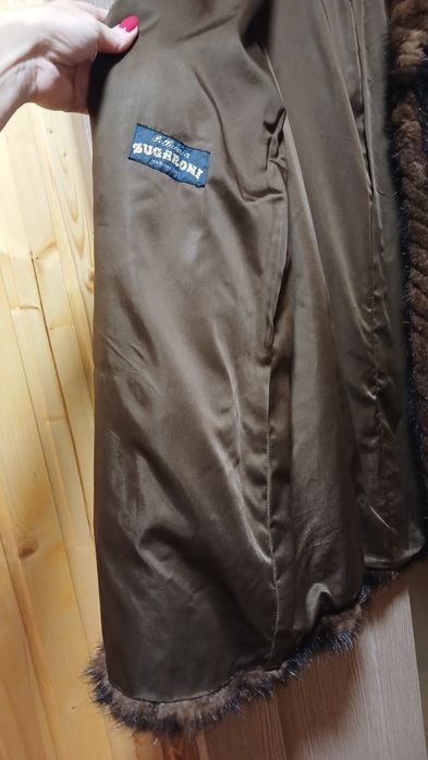 Шуба норкова жіноча