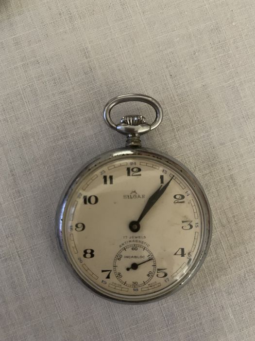 Relogio de bolso silgar