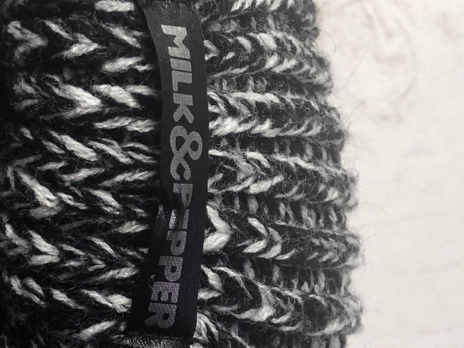 Milk & Pepper sweterek golf ubranko pies kot M