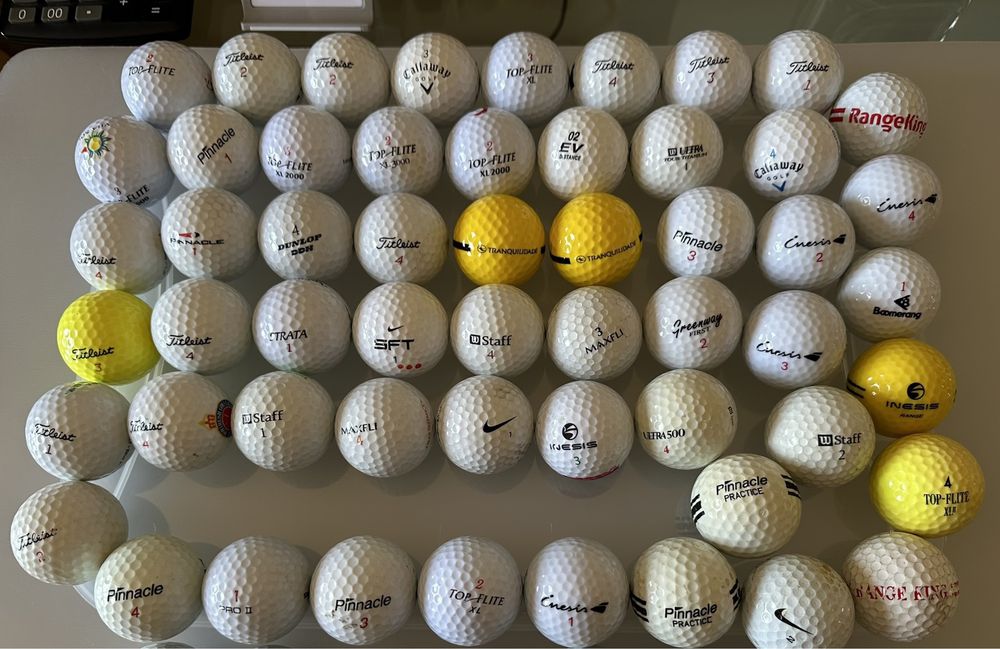 Bolas de Golfe - Várias Marcas ( Usadas )