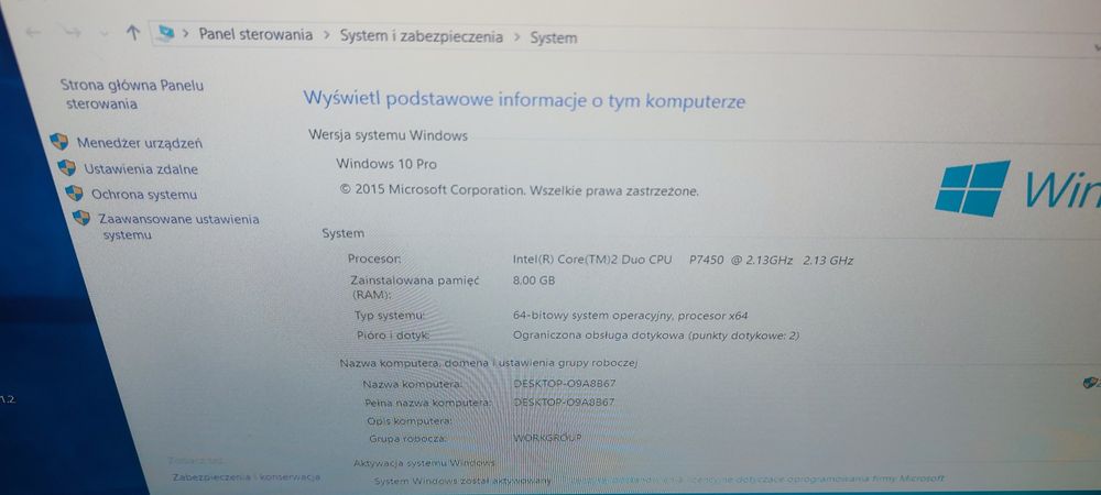 Komputer HP IQ820,3 w 1,ekran dotykowy,Win10