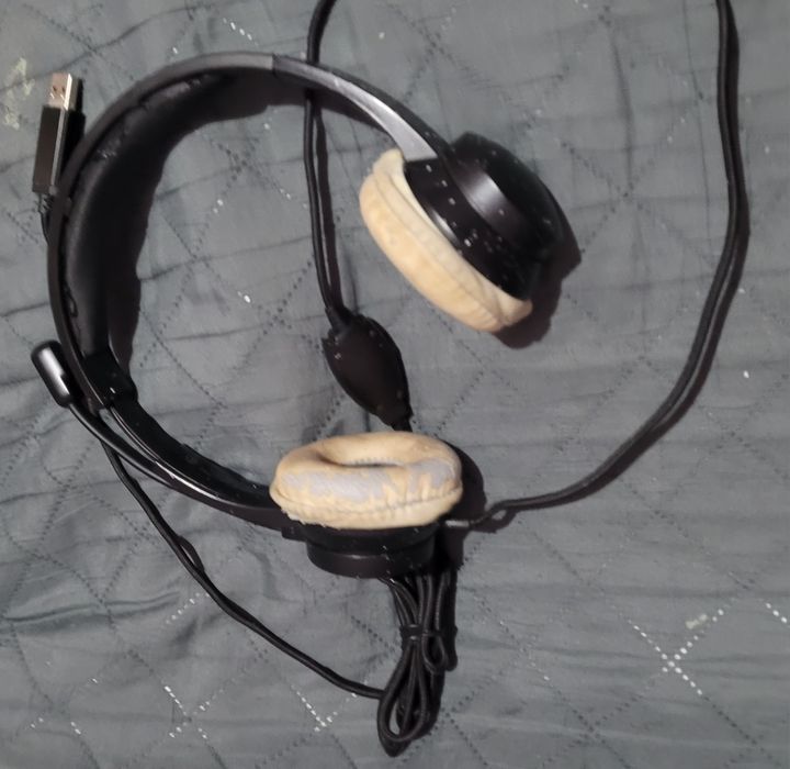 Auricular com fio headset