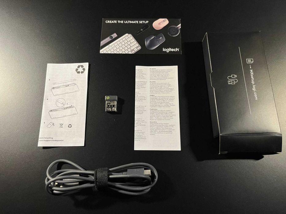 Logitech MX Keys Mini + Logitech Logi Bolt