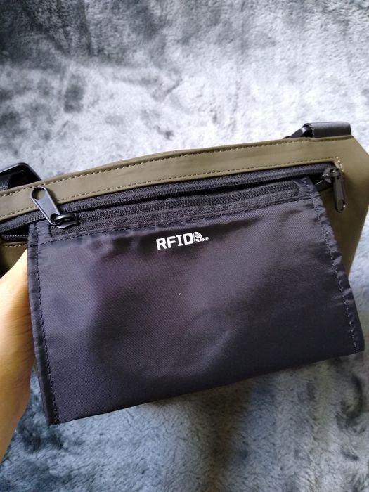 Torba na ramię z ochroną RFID unisex