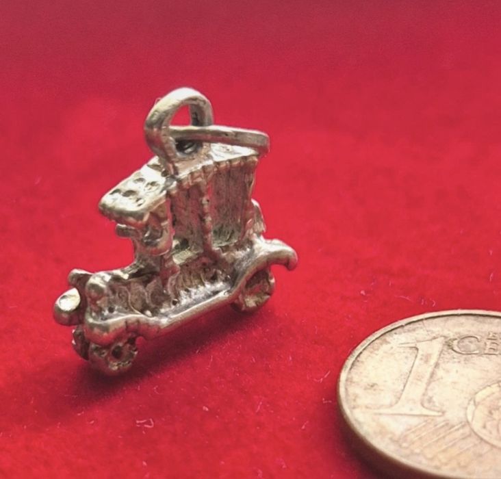 Pendente prata antigo