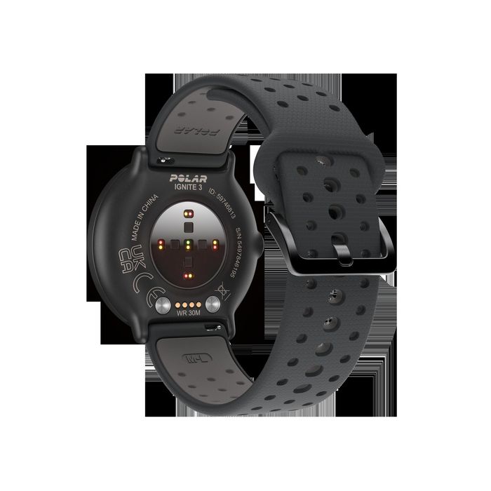 Smartwatch saúde e fitness Polar Ignite 3 Preto / cinzento -