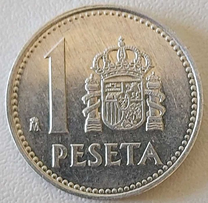 1 Peseta de 1984 Espanha Juan Carlos