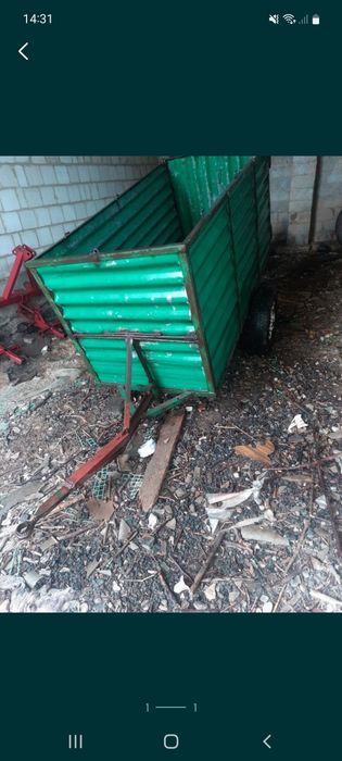 Sprzedam dwukólke blaszaną