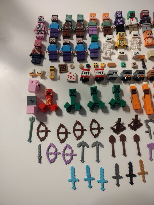 LEGO Minecraft miks minifiguek i zwierząt