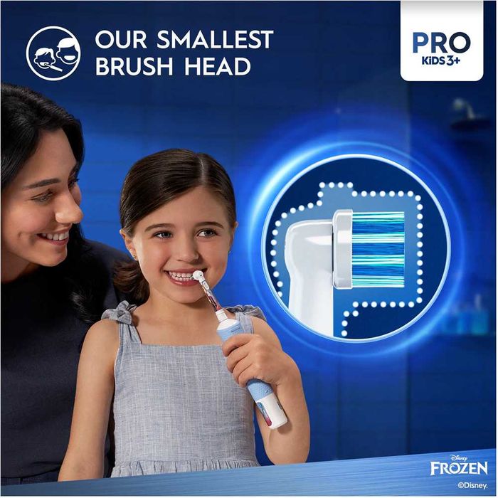 Дитячі змінні насадки зубної щітки Oral B PRO Kids  Frozen ОРИГІНАЛ