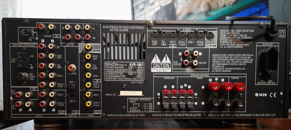 JVC Rx5032; Sherwood RD 6502; Denon AVR-1801; AKAI AA-V1200-ресиверы ...