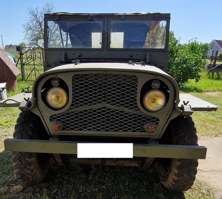 Jeep Delahaye Vlrd Francuski Willys Zabytek 1953 Jeżdżący Kompletny