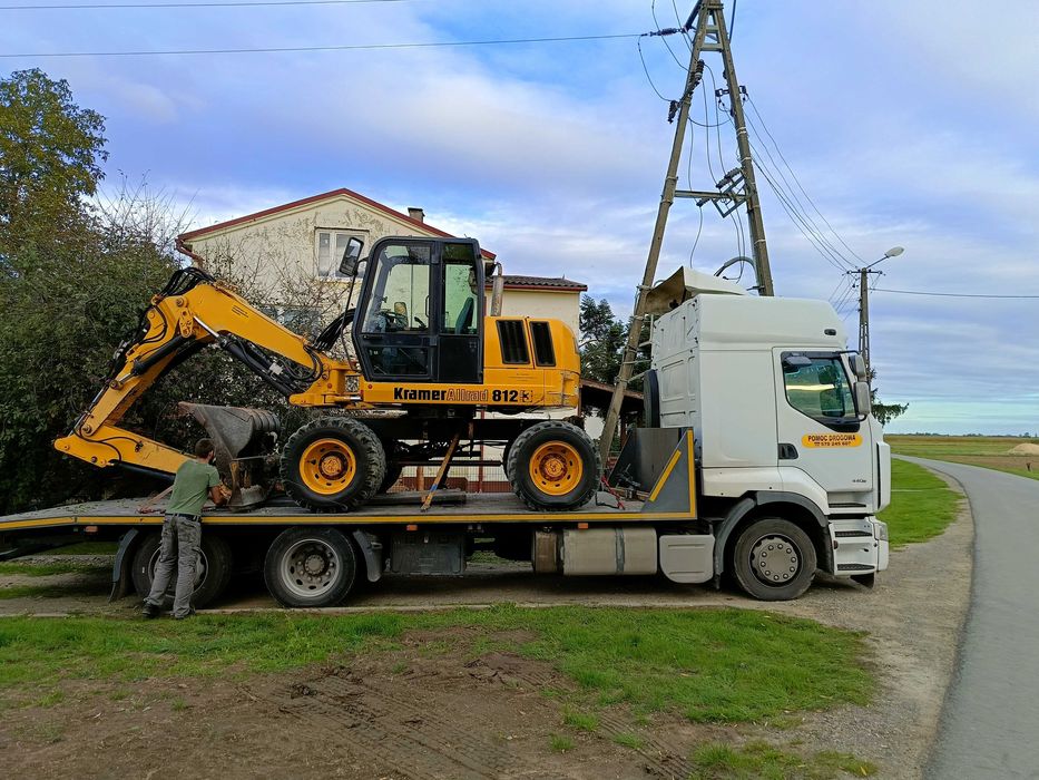 Usługi transportowe platforma Autolaweta pomoc drogowa