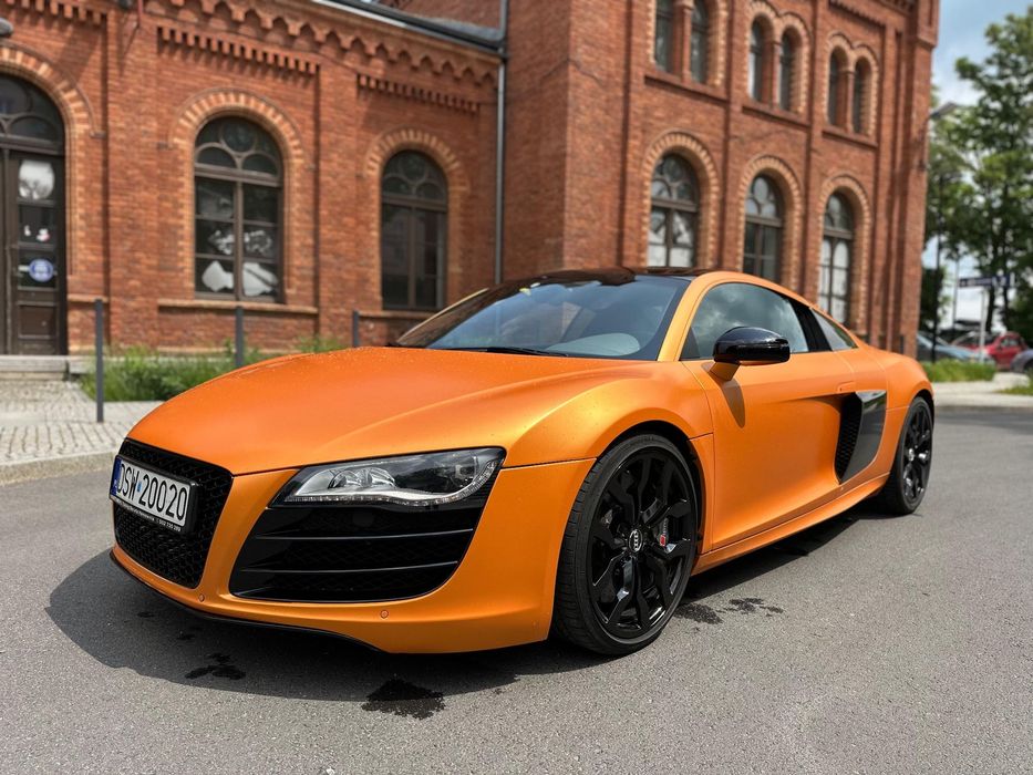 Audi R8 Coupé Tuning 619 KM Wydech Akrapovic