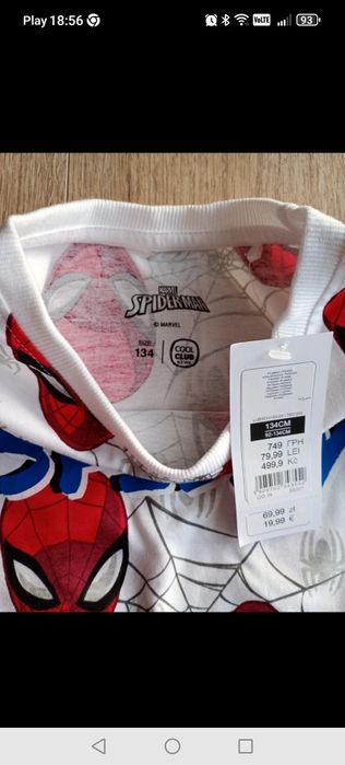 Pizama Cool Club roz.134 Nowa z metką