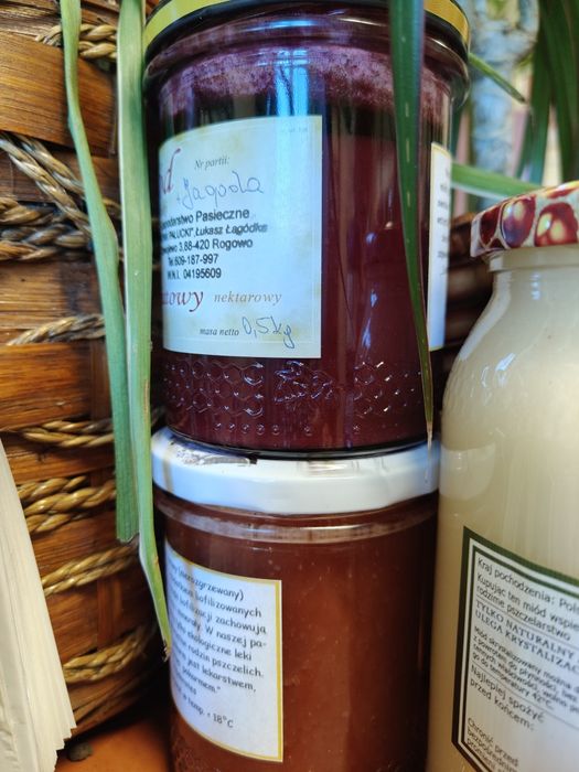 Miodek z własnej pasieki