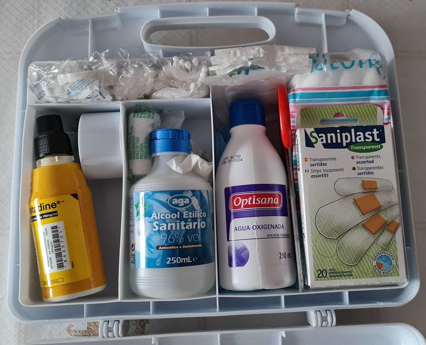 Kit primeiros socorros Fidelidade