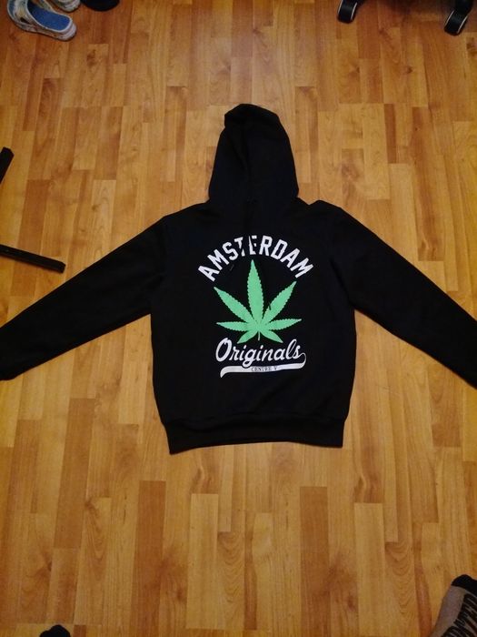 Bluza xl ganja, Amsterdam, THC, hip hop
