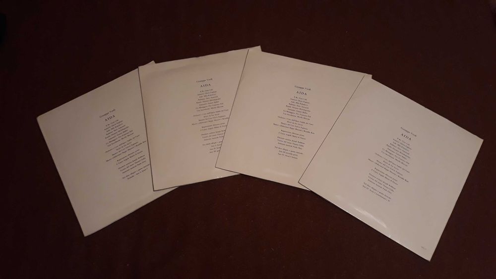Giuseppe Verdi - Aida - 5 LP Deluxe Box - portes incluídos