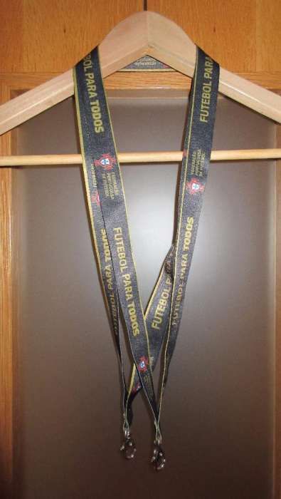 UEFA - FPF - Fitas de pescoço porta-chaves Lanyards