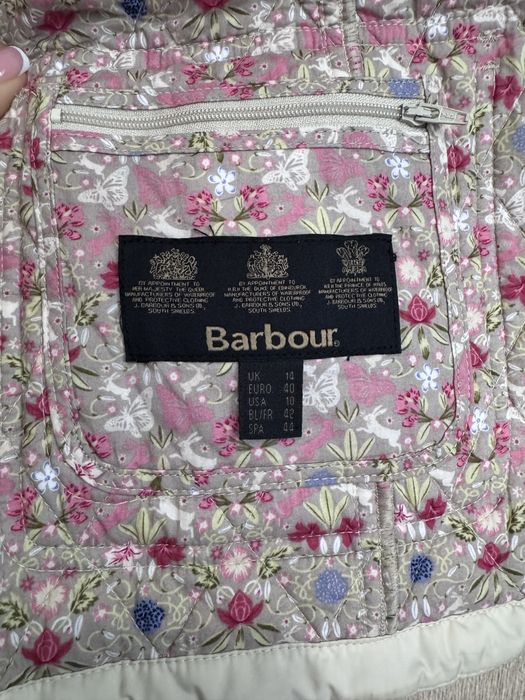Жіноча стильна стьобана куртка barbour , оригінал  стан ідеальний