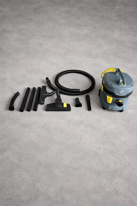 Odkurzacz przemysłowy Kärcher + komplet końcówek | stan bardzo dobry na gwarancji