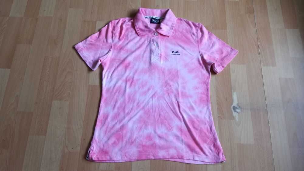 Damska koszulka polo DOLCE&GABBANA r,M stan bardzo dobry