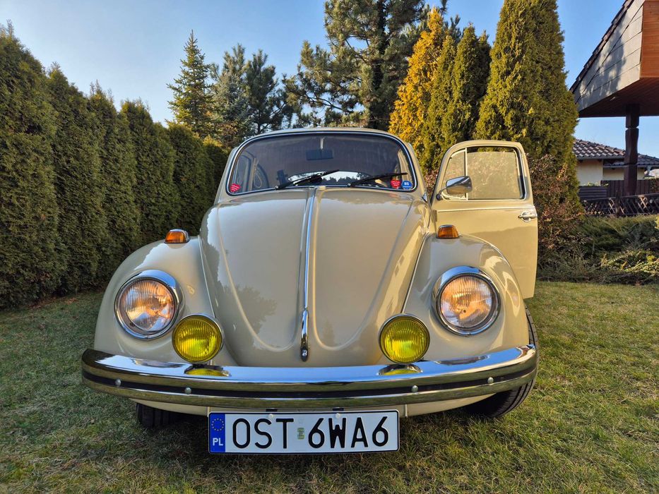 VW Garbus 1300 1972r. Oryginał bez przeróbek Stan idealny Książki serwisowe