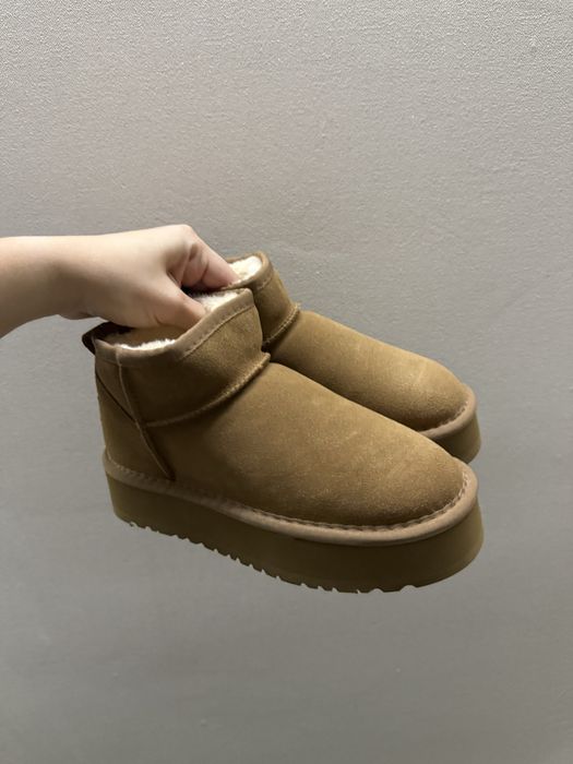 Жіночі уггі UGG Classic Ultra Mini Chestnut 36,37
