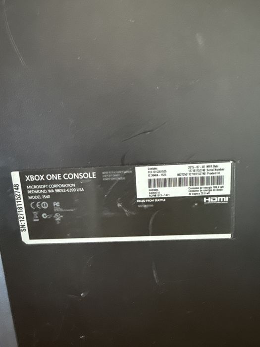 Xbox one com comando